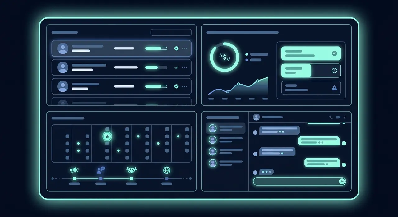 Interface d'un logiciel de gestion pour association